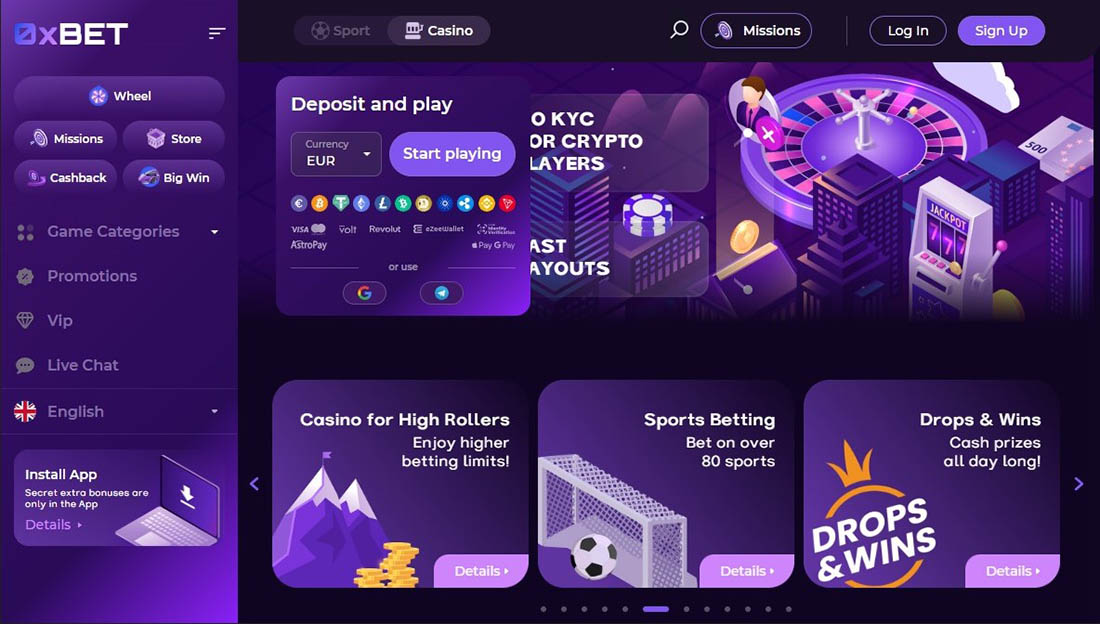 0x.bet casino